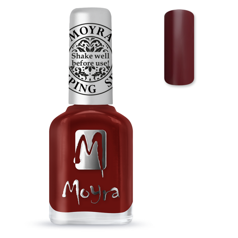 Moyra Stamping Lak SP03 - Burgundy Red