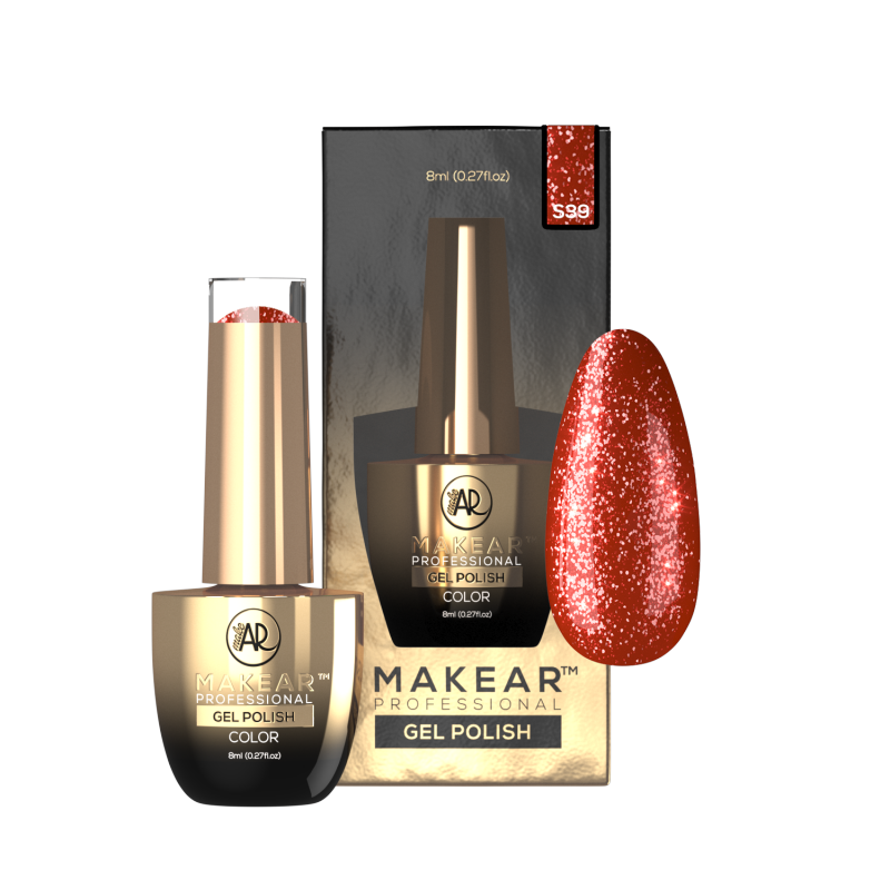 Makear Gel polish S39 Kiss me 8ml