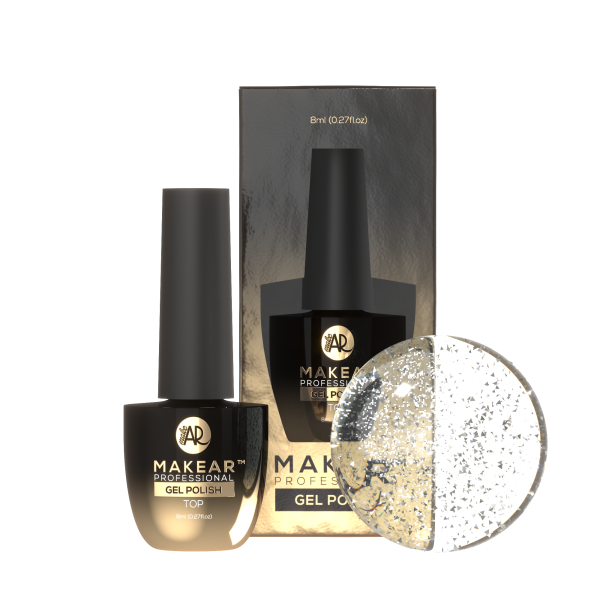 Makear Top no wipe Moonlight effect 8ml 