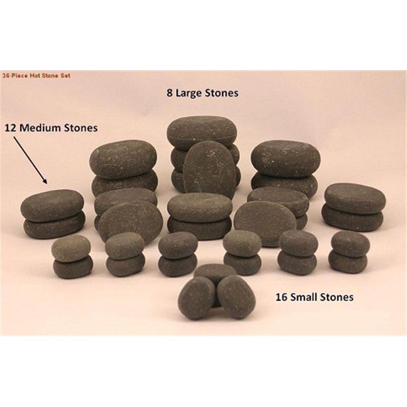 Hot stone set 36